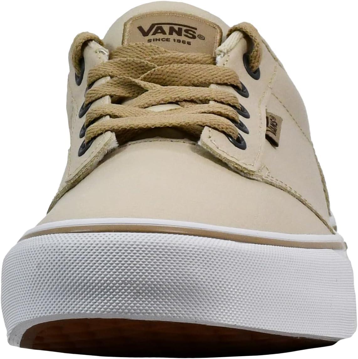 image:imageVans Mens Atwood Deluxe ShoeTumble Leather Taupe