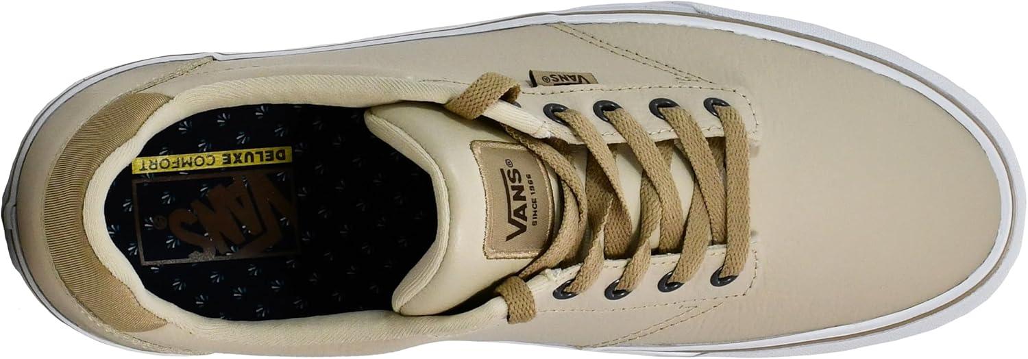 image:imageVans Mens Atwood Deluxe ShoeTumble Leather Taupe