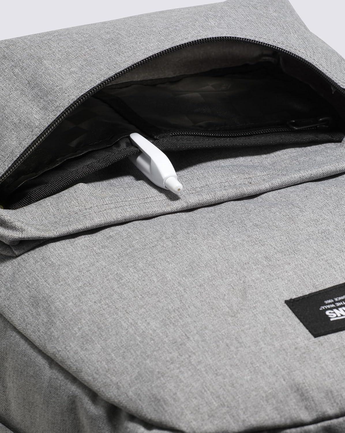 image:imageVans Old Skool Backpack Unisex Everyday Laptop Bag Two Compartment Design 15 Computer SleeveHeather SuitingOne SizeHeather Suiting