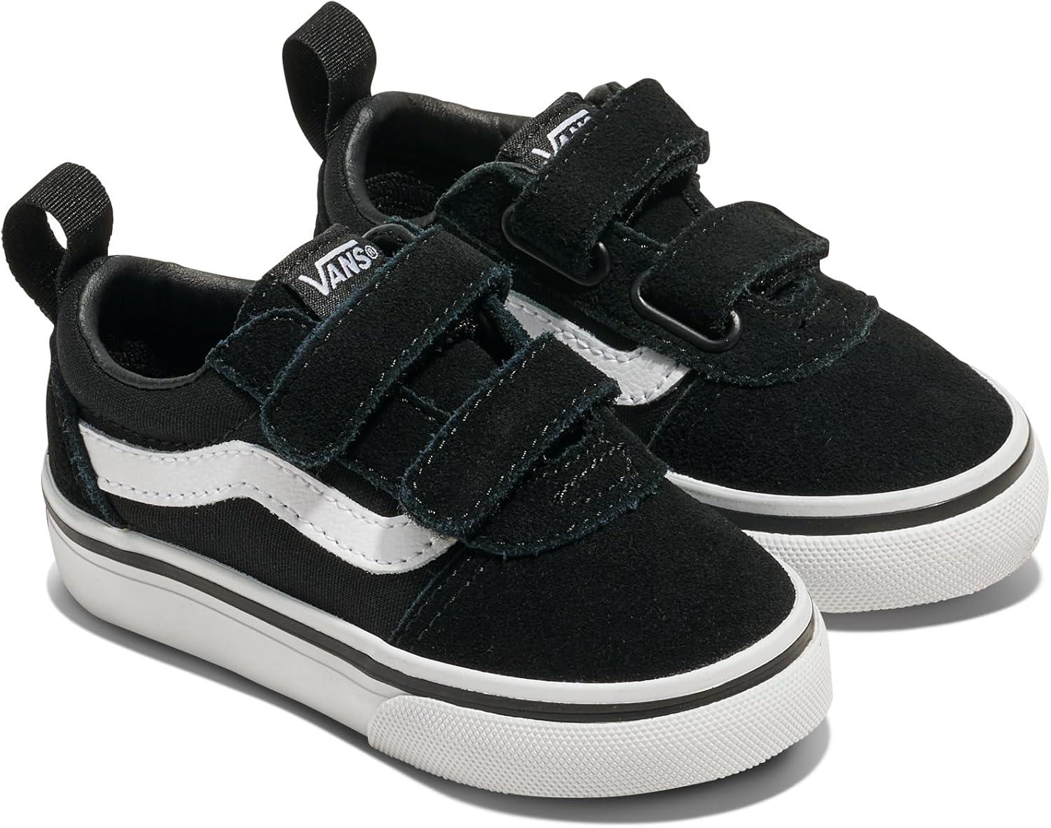image:imageVans Toddler Ward V Sneaker SuedeCanvas BlackWhite 3