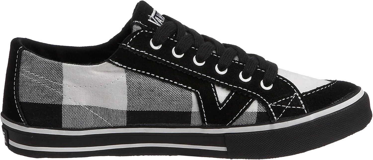image:imageVans UnisexAdult Classic Slip onBuff Plaid Black White