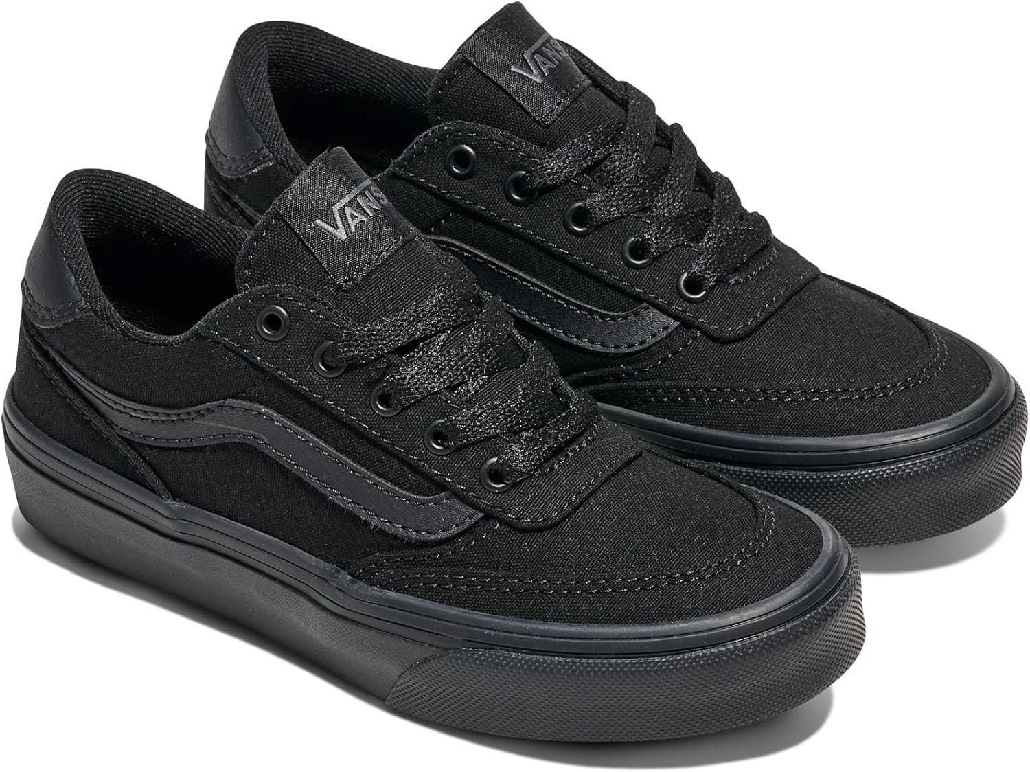 image:imageVans UnisexChild Brooklyn Ls Low Top ShoeCanvas BlackBlack