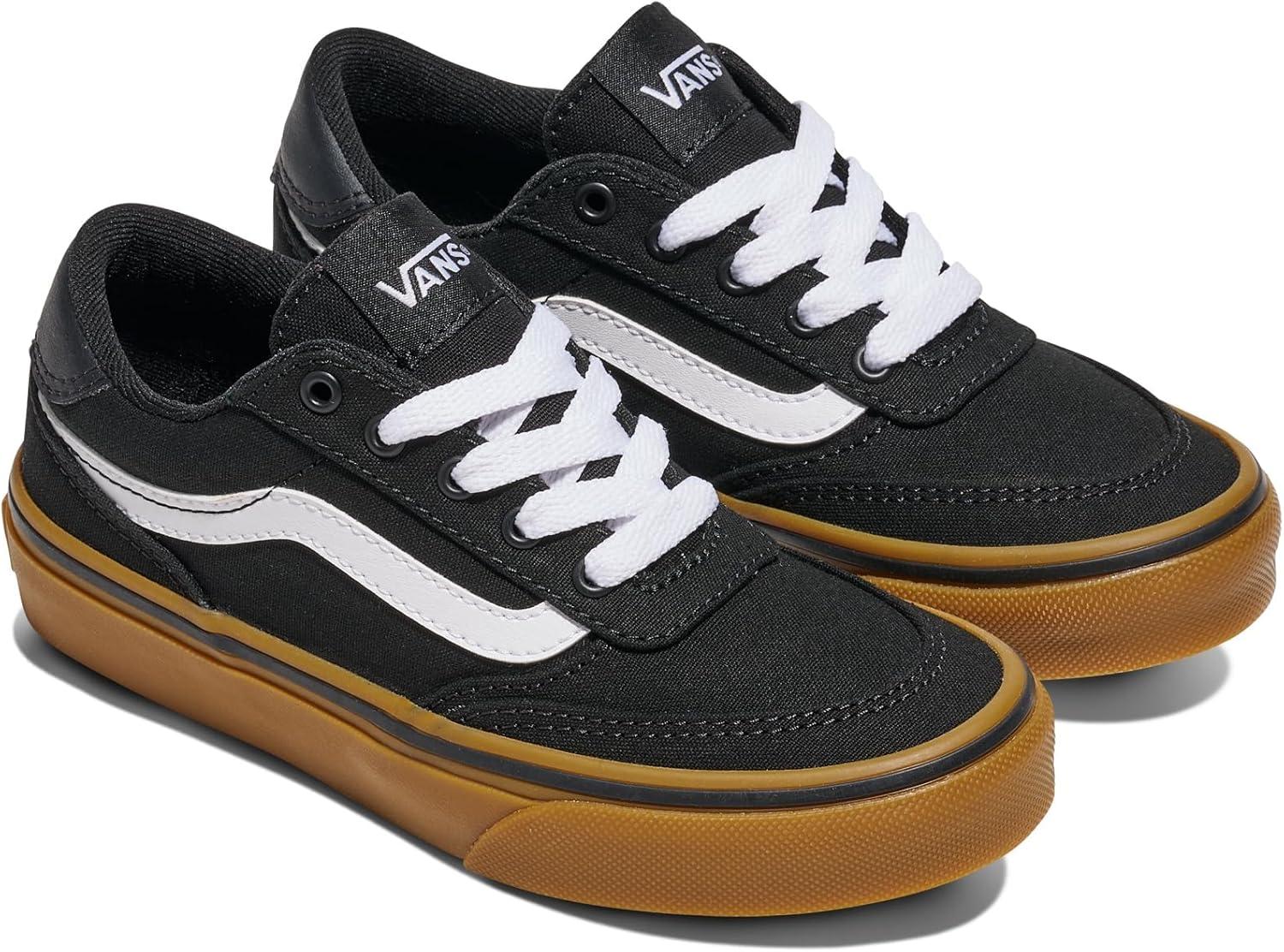image:imageVans UnisexChild Brooklyn Ls Low Top ShoeCanvas BlackGum