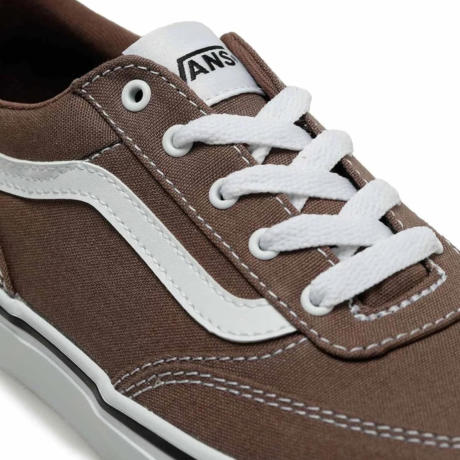 image:imageVans UnisexChild Brooklyn Ls Low Top ShoeCanvas Deep Taupe