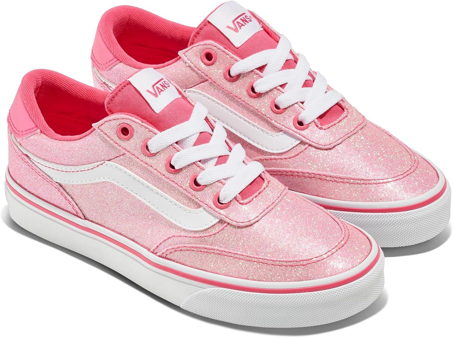 image:imageVans UnisexChild Brooklyn Ls Low Top ShoeGlitter Candied Pink