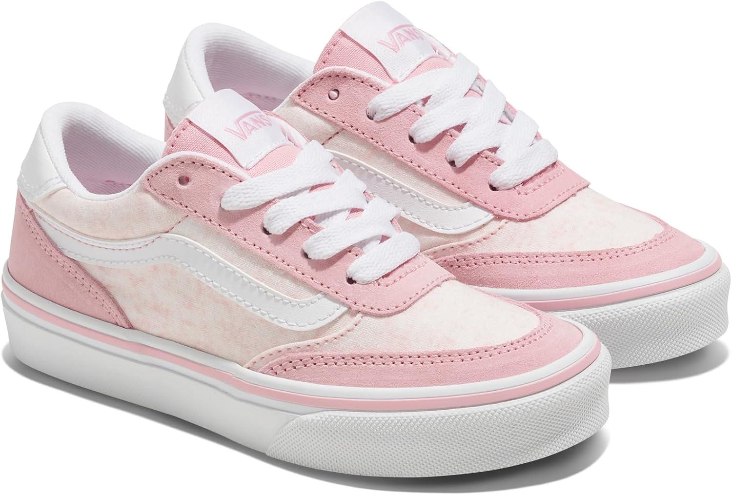 image:imageVans UnisexChild Brooklyn Ls Low Top ShoeGrunge Wash Coral Blush
