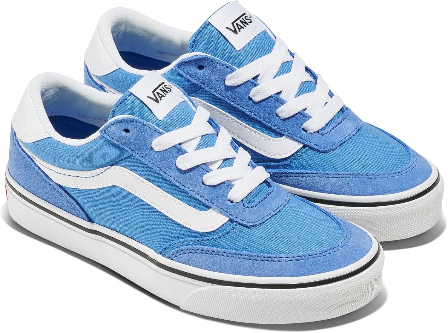 image:imageVans UnisexChild Brooklyn Ls Low Top ShoeSuedeCanvas Vintage Cobalt