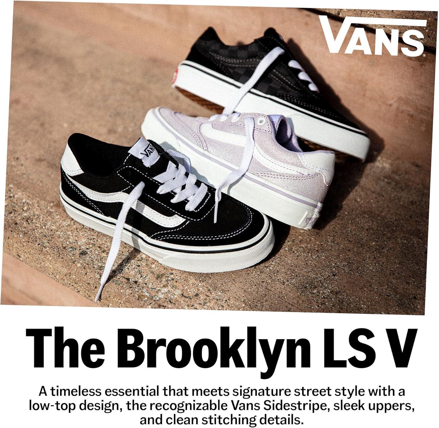 image:imageVans UnisexChild Brooklyn Ls Low Top ShoeTonal Asphalt