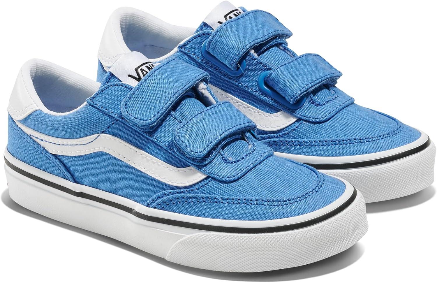 image:imageVans UnisexChild Brooklyn Ls V Low Top ShoeCanvas Cobalt Blue