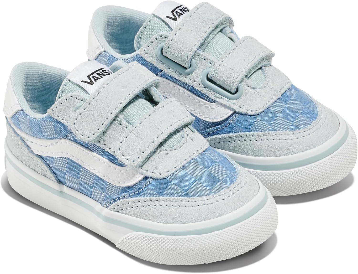 image:imageVans UnisexChild Brooklyn Ls V Low Top ShoeCheck Textile Dawn Mist