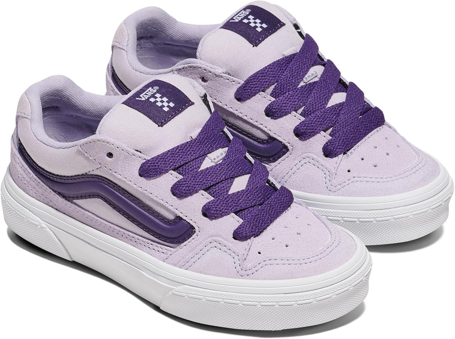 image:imageVans UnisexChild Caldrone Low Top Shoe2tone CanvasSuede Lilac Mist