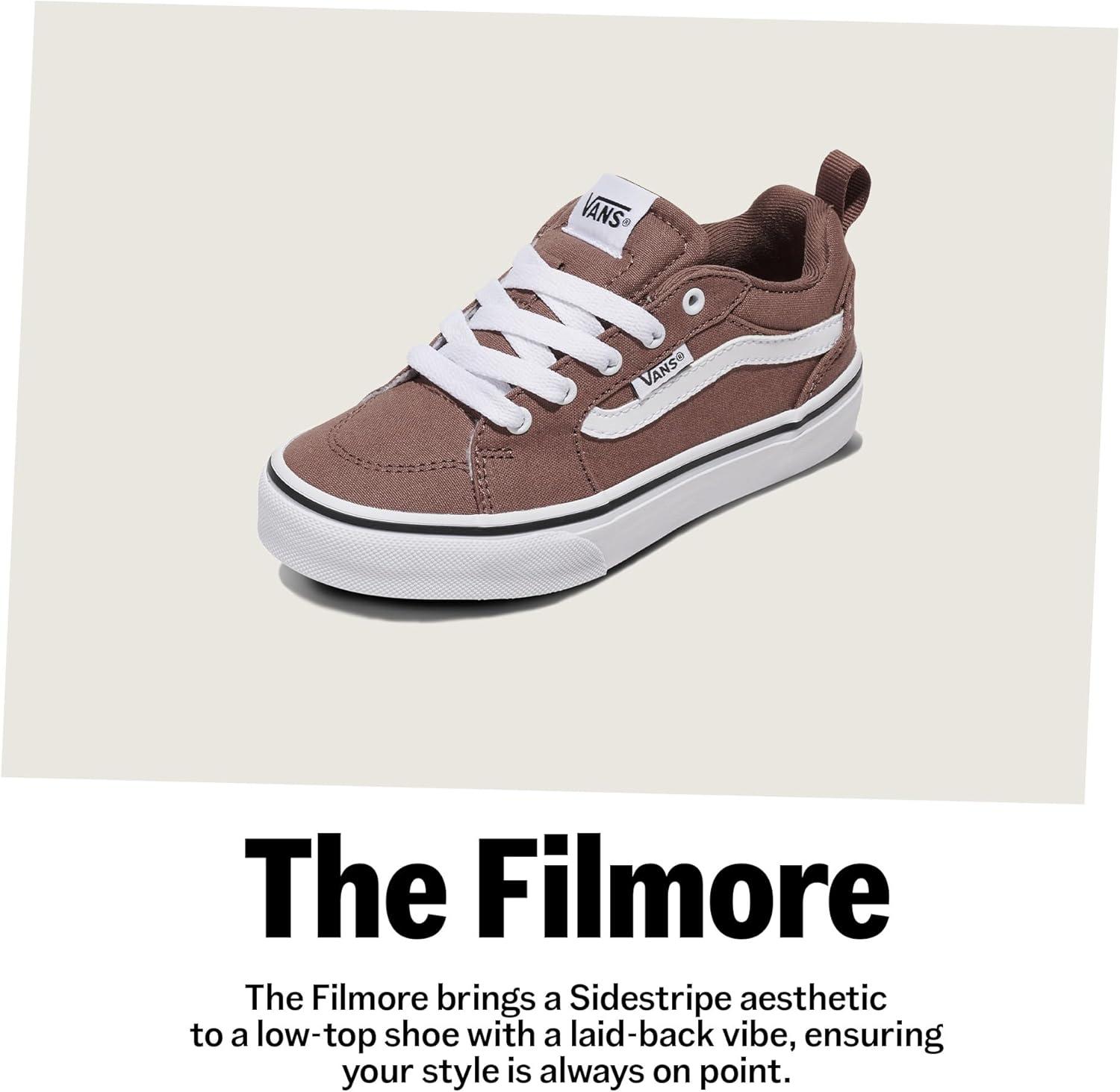 image:imageVans UnisexChild Filmore ShoeCanvas BlackWhite