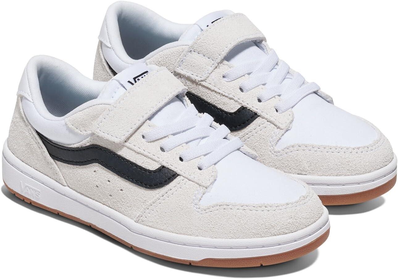 image:imageVans UnisexChild Ryland Ls V ShoeSuedeCanvas WhiteBlack