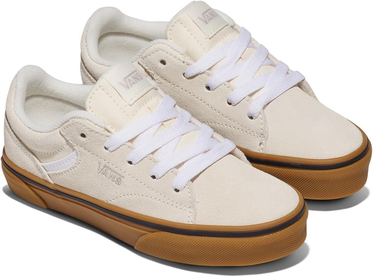 image:imageVans UnisexChild Seldan ShoeBasic Gum Classic White