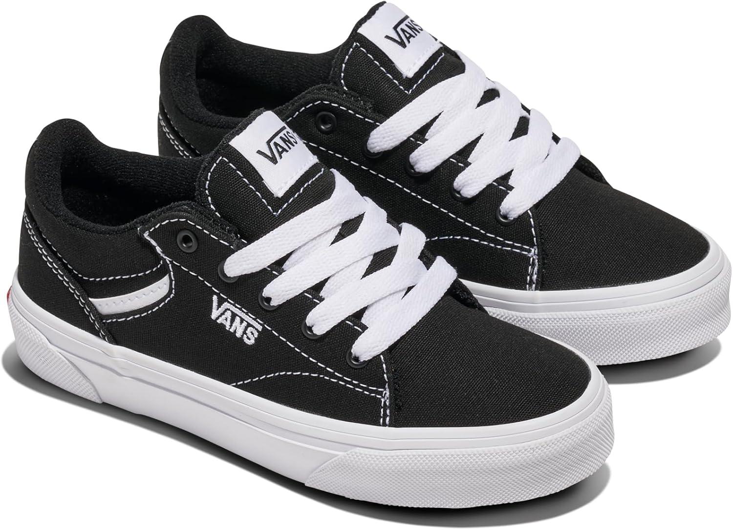 image:imageVans UnisexChild Seldan ShoeBlackWhite