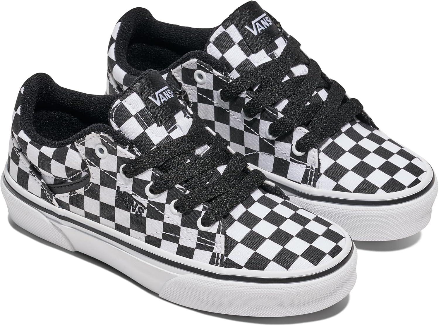 image:imageVans UnisexChild Seldan ShoeCheckerboard BlackWhite