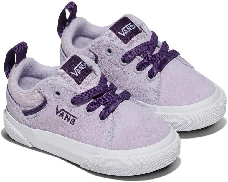 image:imageVans UnisexChild Seldan Slipon Shoe2tone CanvasSuede Lilac Mist