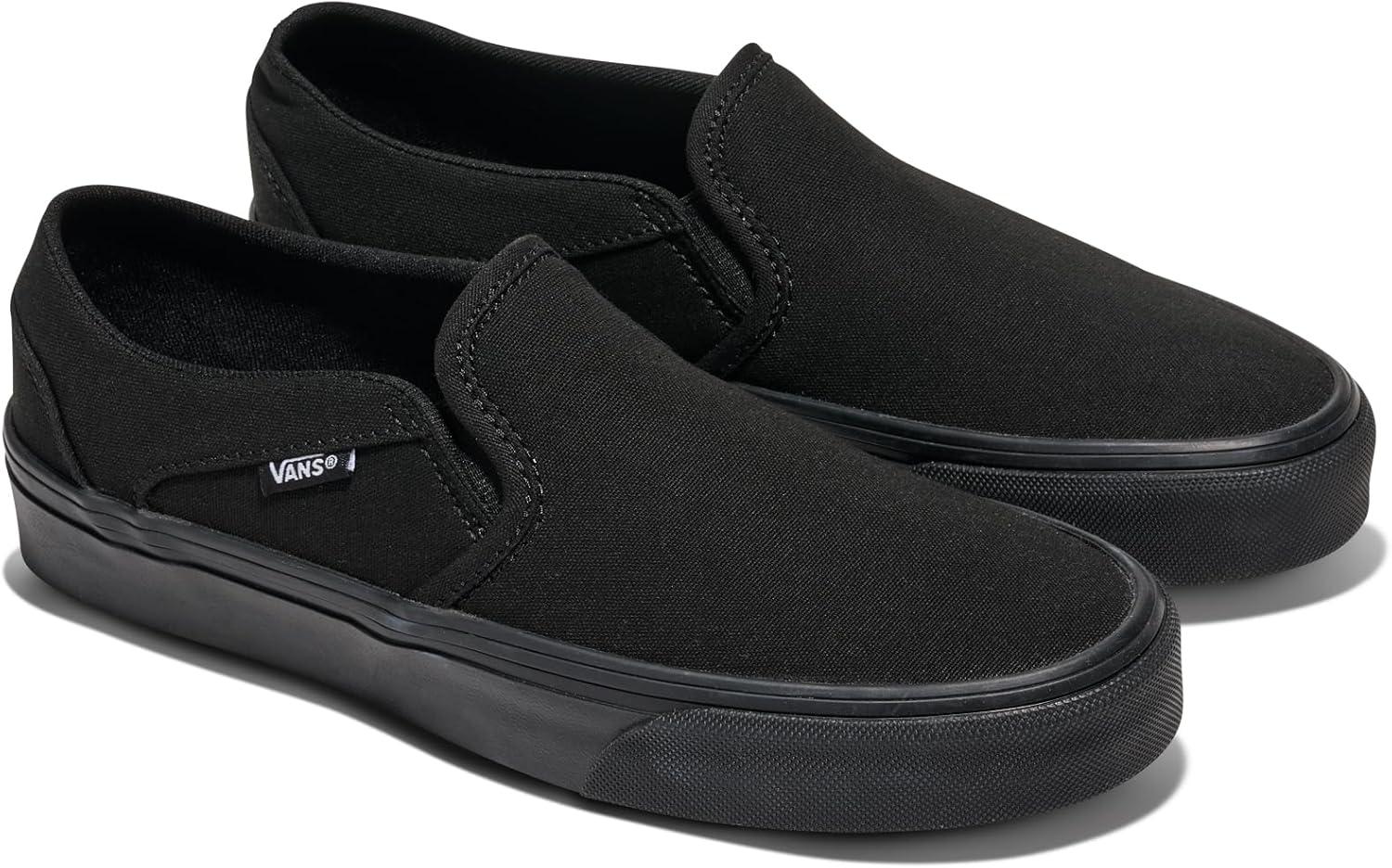 image:imageVans Womens Asher Adult Low Top SneakersBlackBlack