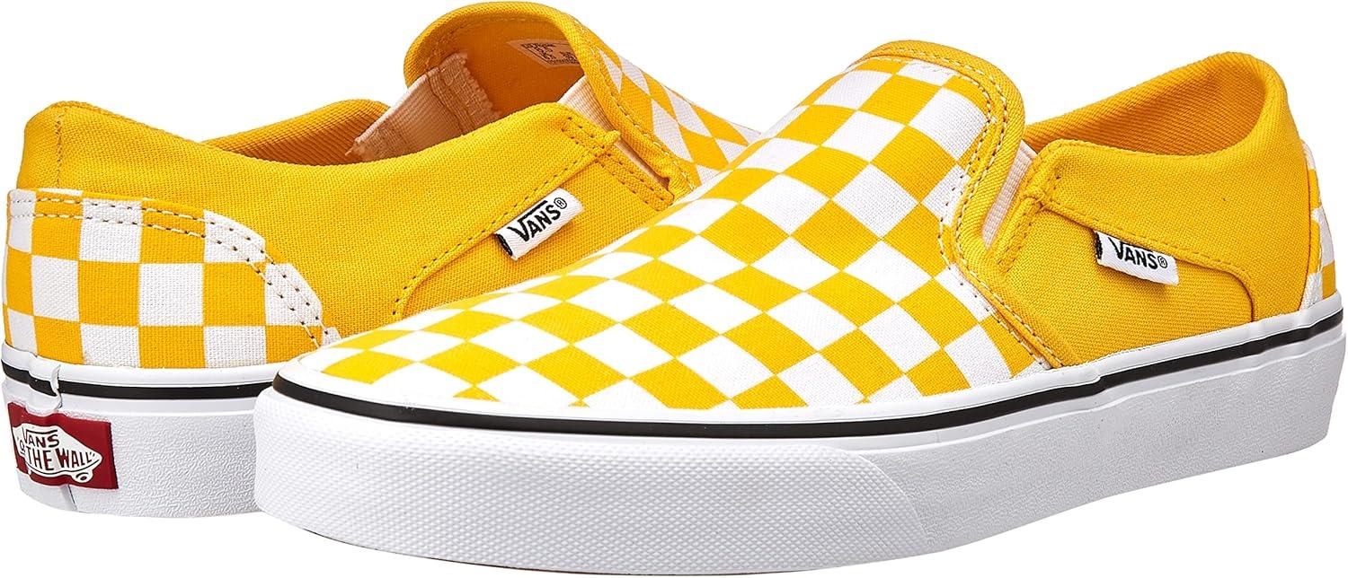 image:imageVans Womens Asher Adult Low Top SneakersCheckerboard Freesia White