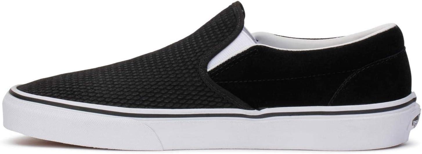image:imageVans Womens Asher Adult Low Top SneakersEmbossed Suede Black True White