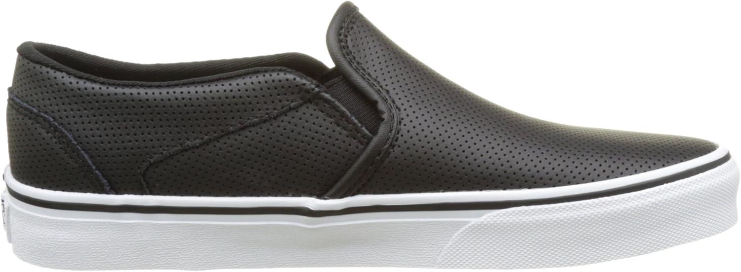 image:imageVans Womens Asher Adult Low Top SneakersPerf Leather Black