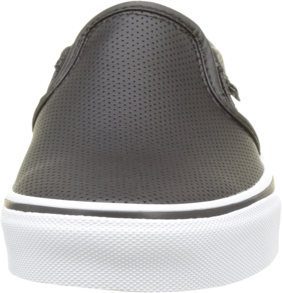 image:imageVans Womens Asher Adult Low Top SneakersPerf Leather Black