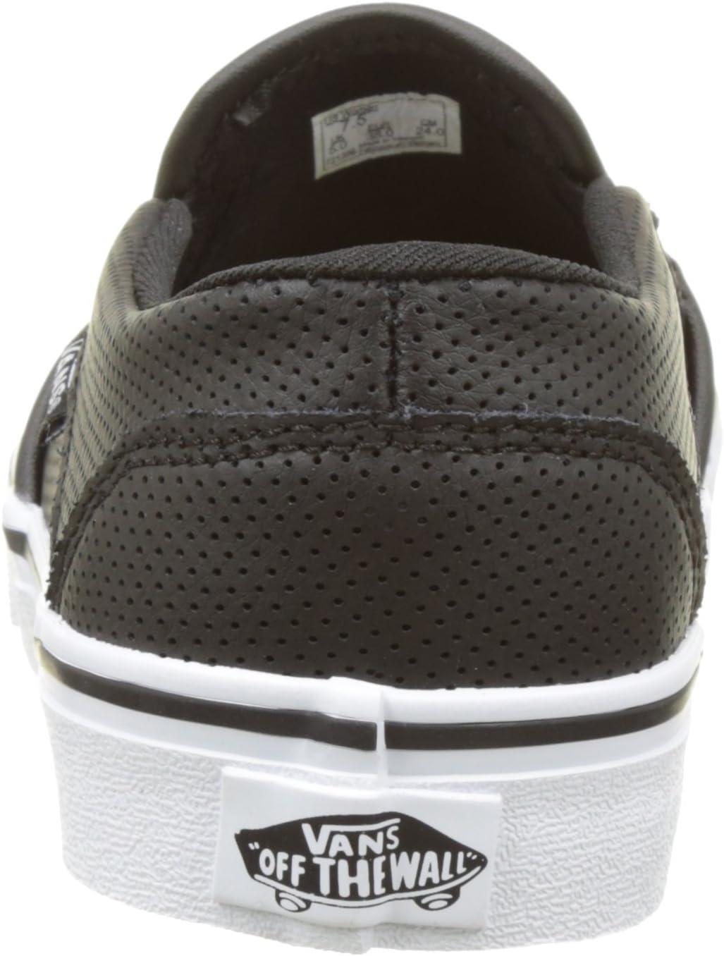 image:imageVans Womens Asher Adult Low Top SneakersPerf Leather Black