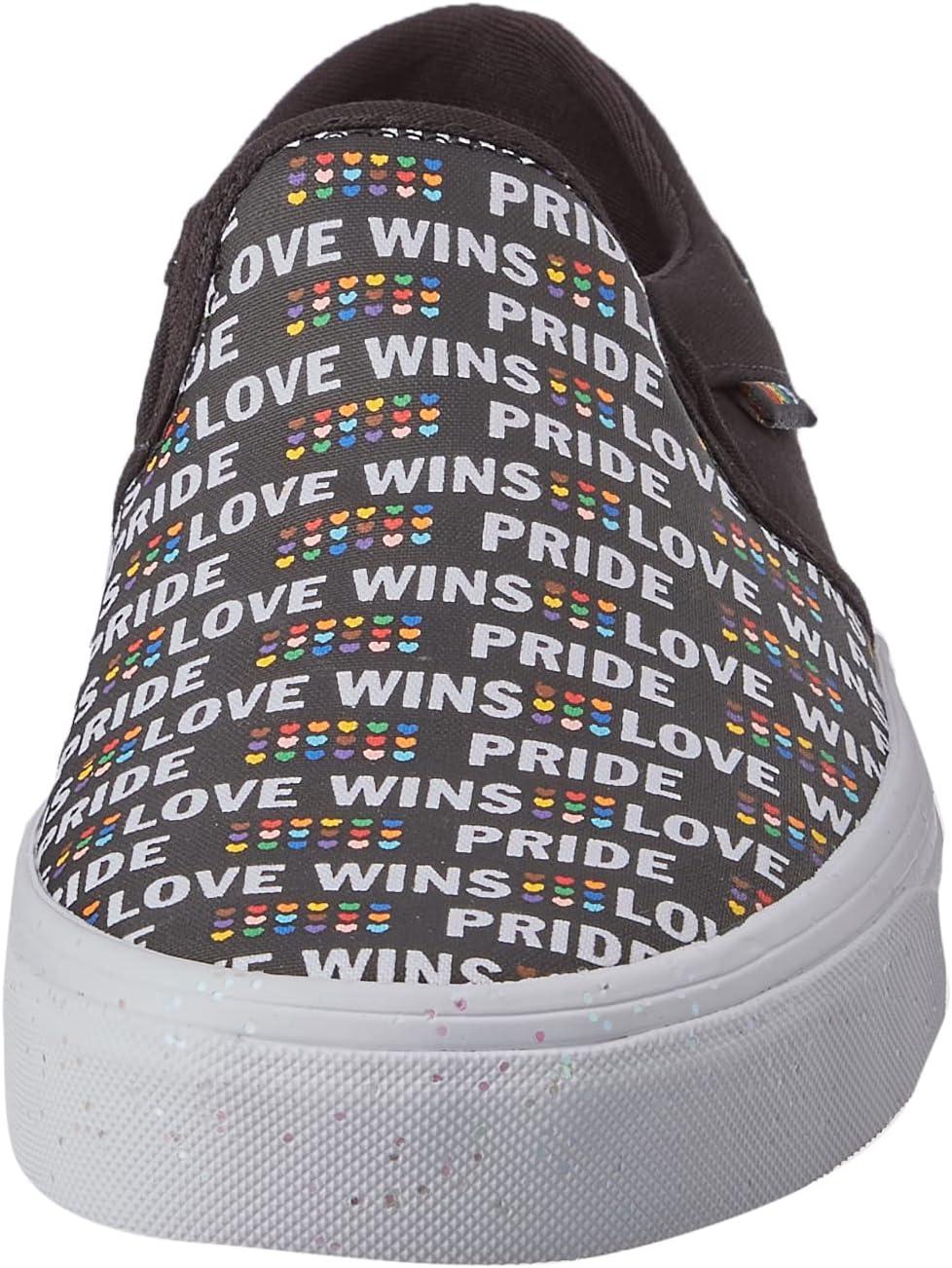 image:imageVans Womens Asher Adult Low Top SneakersPride Black Glitter