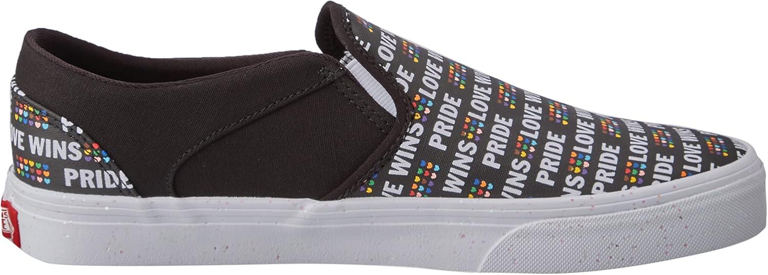 image:imageVans Womens Asher Adult Low Top SneakersPride Black Glitter