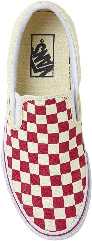 image:imageVans Womens Asher Adult Low Top SneakersRacing Red Classic White Checkerboard