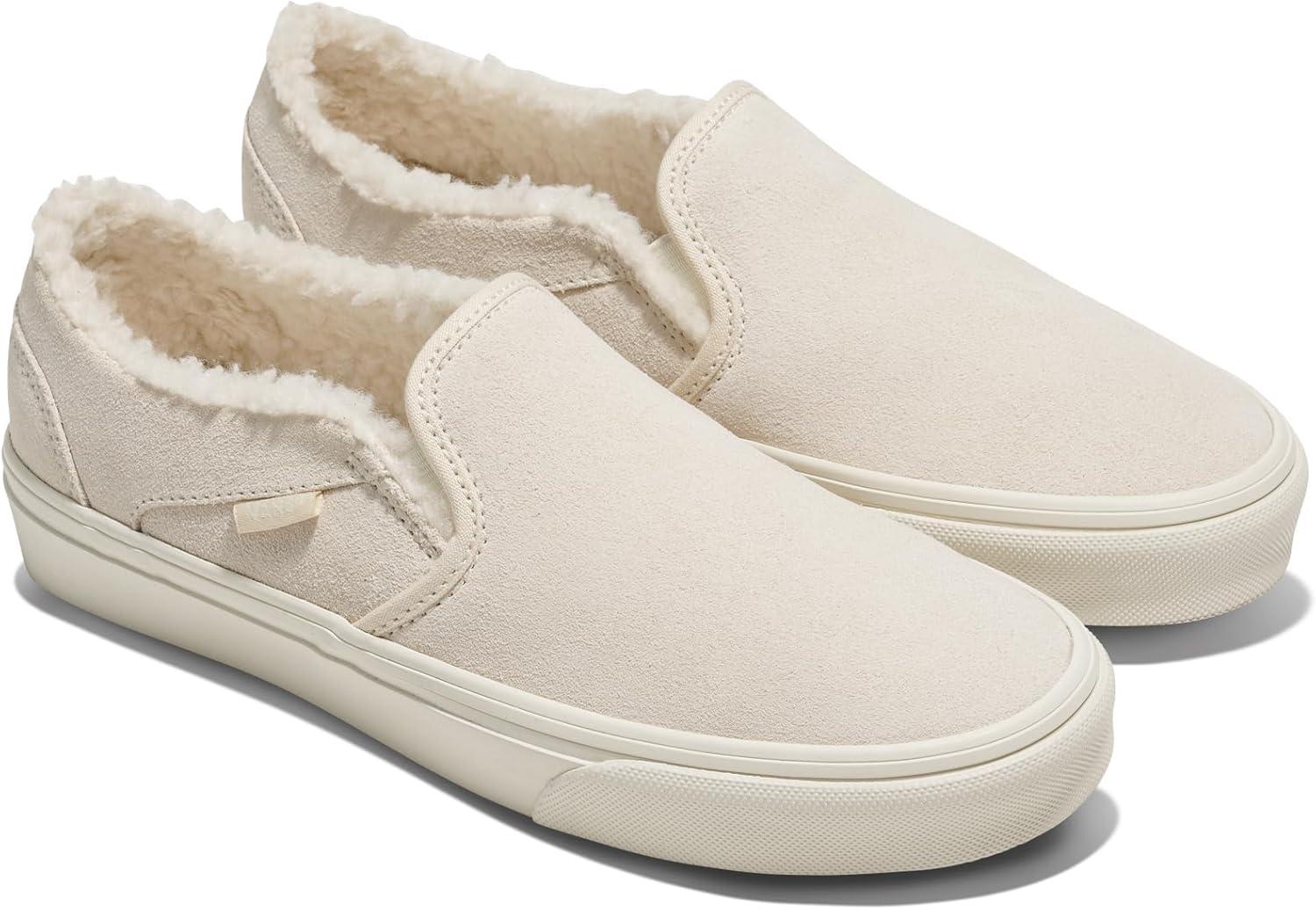 image:imageVans Womens Asher Adult Low Top SneakersSherpa Marshmallow