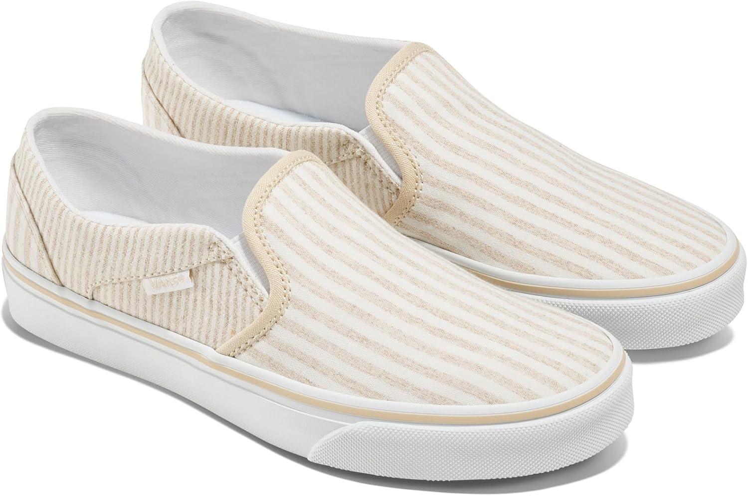 image:imageVans Womens Asher Adult Low Top SneakersSummer Stripe Creme Brule