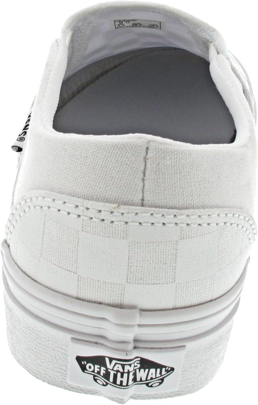 image:imageVans Womens Asher Adult Low Top SneakersWhite Checkerboard White White W51