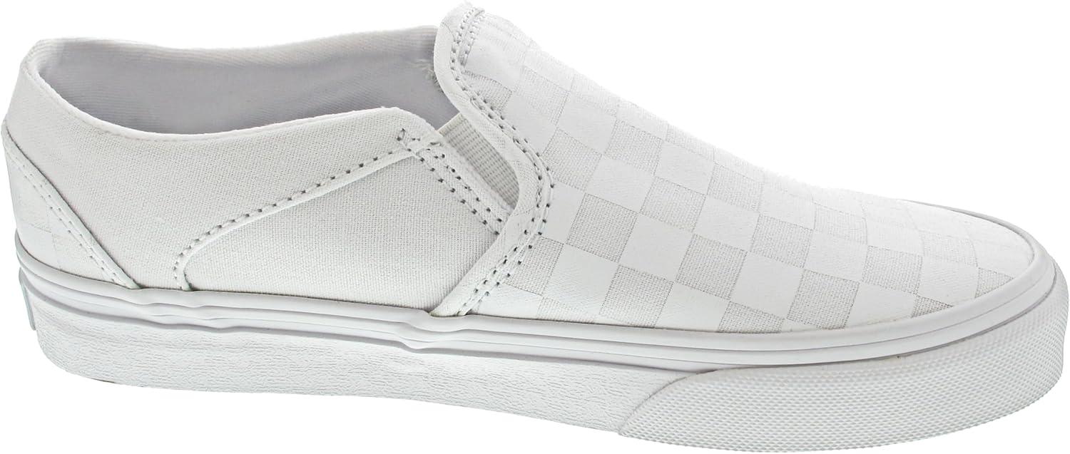 image:imageVans Womens Asher Adult Low Top SneakersWhite Checkerboard White White W51