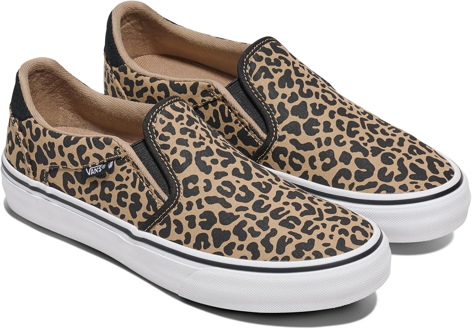 image:imageVans Womens Asher Deluxe Slipon ShoeLeopard Incense