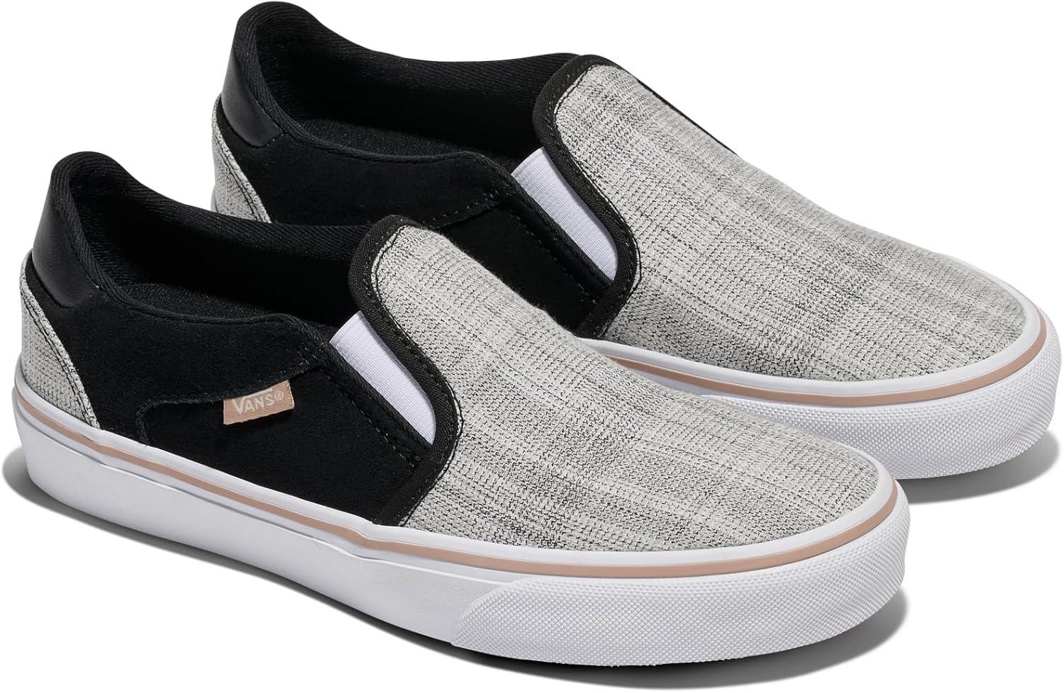 image:imageVans Womens Asher Deluxe Slipon ShoeTl Black