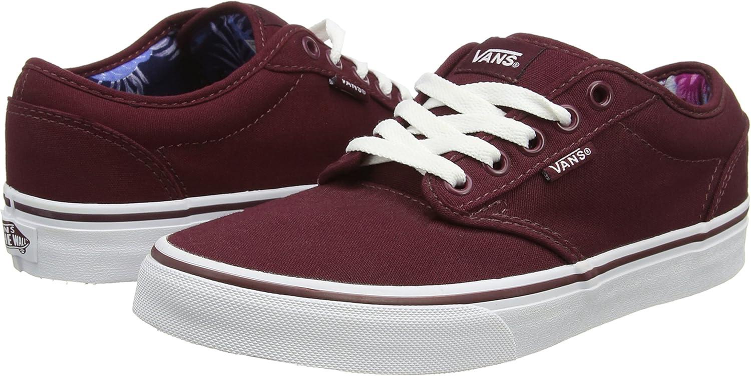 image:imageVans Womens Atwood SneakerRed Canvas Port RoyaleFlowers