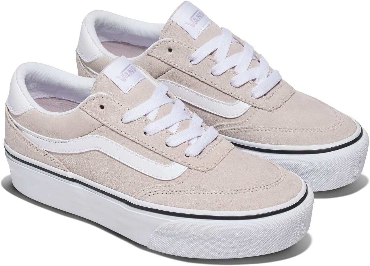 image:imageVans Womens Brooklyn Ls Platform ShoeSuede Taupe Mist