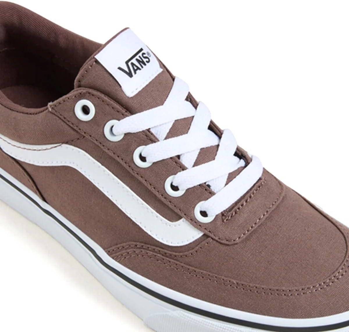 image:imageVans Womens Brooklyn Ls Shoe Lowtop Sneakers for Everyday Wear Walking Work amp FashionCanvas Deep Taupe