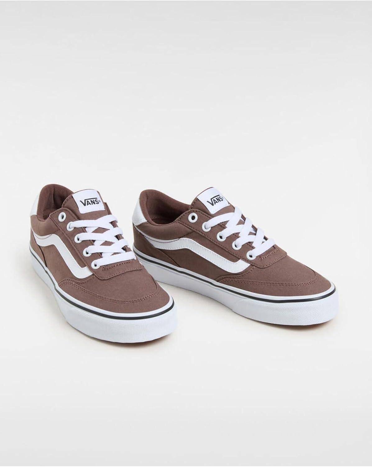 image:imageVans Womens Brooklyn Ls Shoe Lowtop Sneakers for Everyday Wear Walking Work amp FashionCanvas Deep Taupe