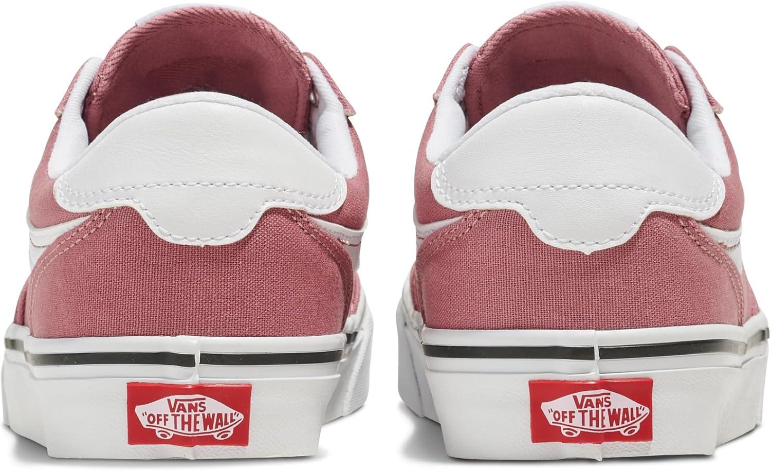 image:imageVans Womens Brooklyn Ls Shoe Lowtop Sneakers for Everyday Wear Walking Work amp FashionCanvas Dusky Rose