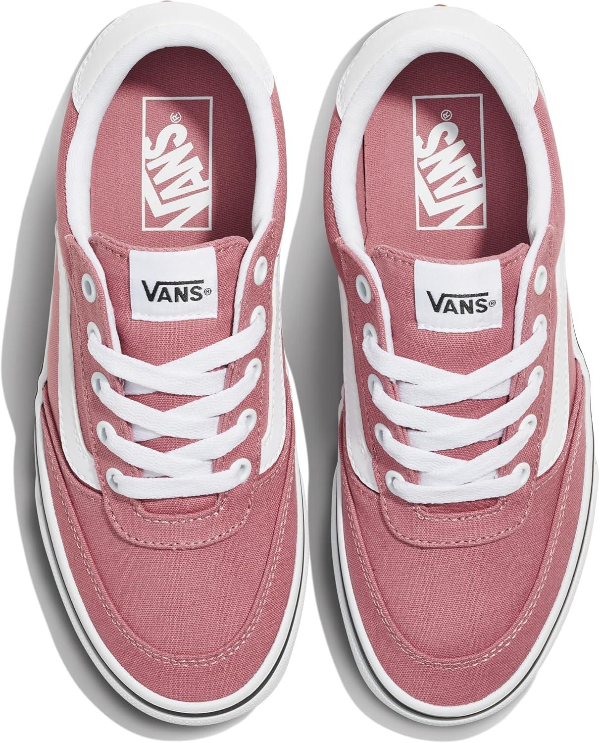image:imageVans Womens Brooklyn Ls Shoe Lowtop Sneakers for Everyday Wear Walking Work amp FashionCanvas Dusky Rose
