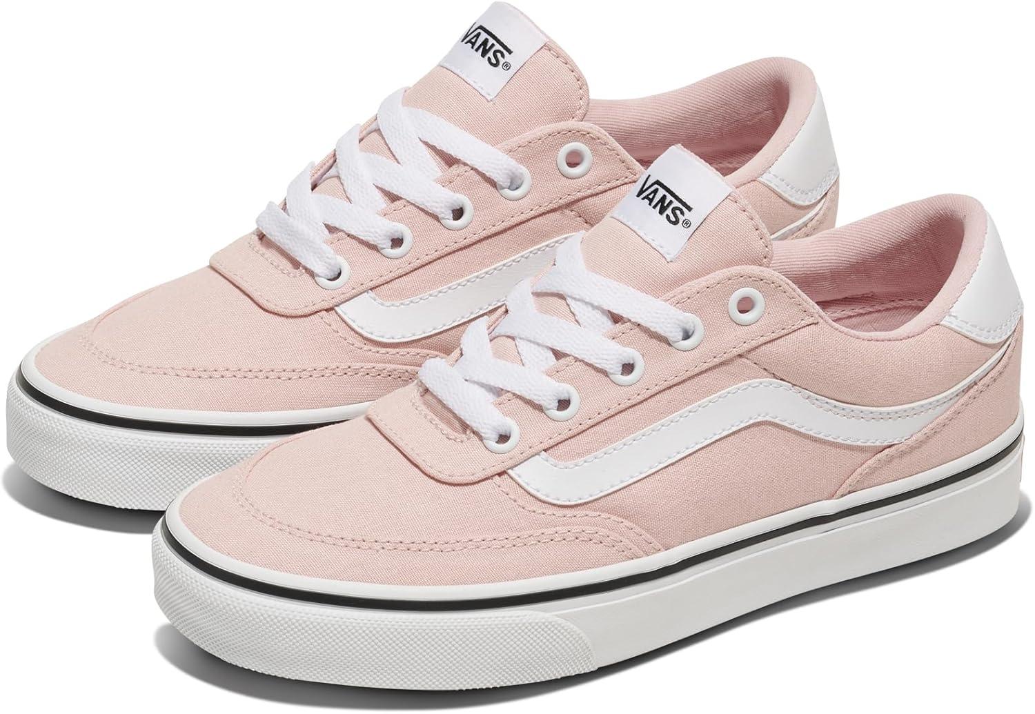 image:imageVans Womens Brooklyn Ls Shoe Lowtop Sneakers for Everyday Wear Walking Work amp FashionCanvas Sepia Rose