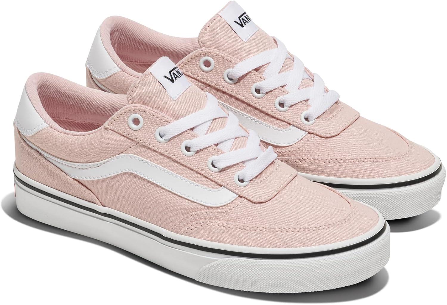 image:imageVans Womens Brooklyn Ls Shoe Lowtop Sneakers for Everyday Wear Walking Work amp FashionCanvas Sepia Rose