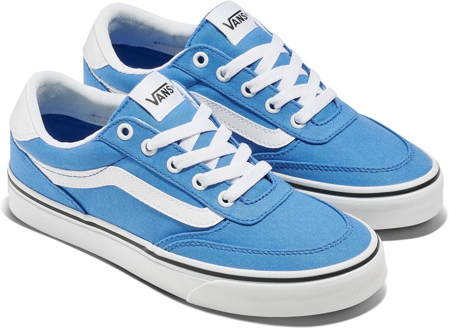 image:imageVans Womens Brooklyn Ls Shoe Lowtop Sneakers for Everyday Wear Walking Work amp FashionCanvas Vintage Cobalt