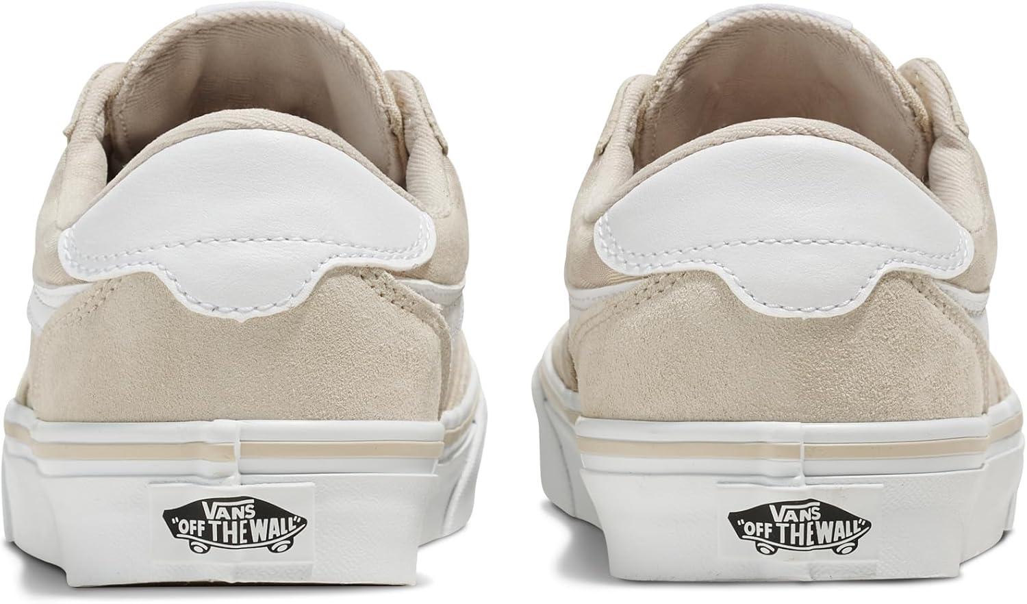 image:imageVans Womens Brooklyn Ls Shoe Lowtop Sneakers for Everyday Wear Walking Work amp FashionCheck Textile Oatmeal