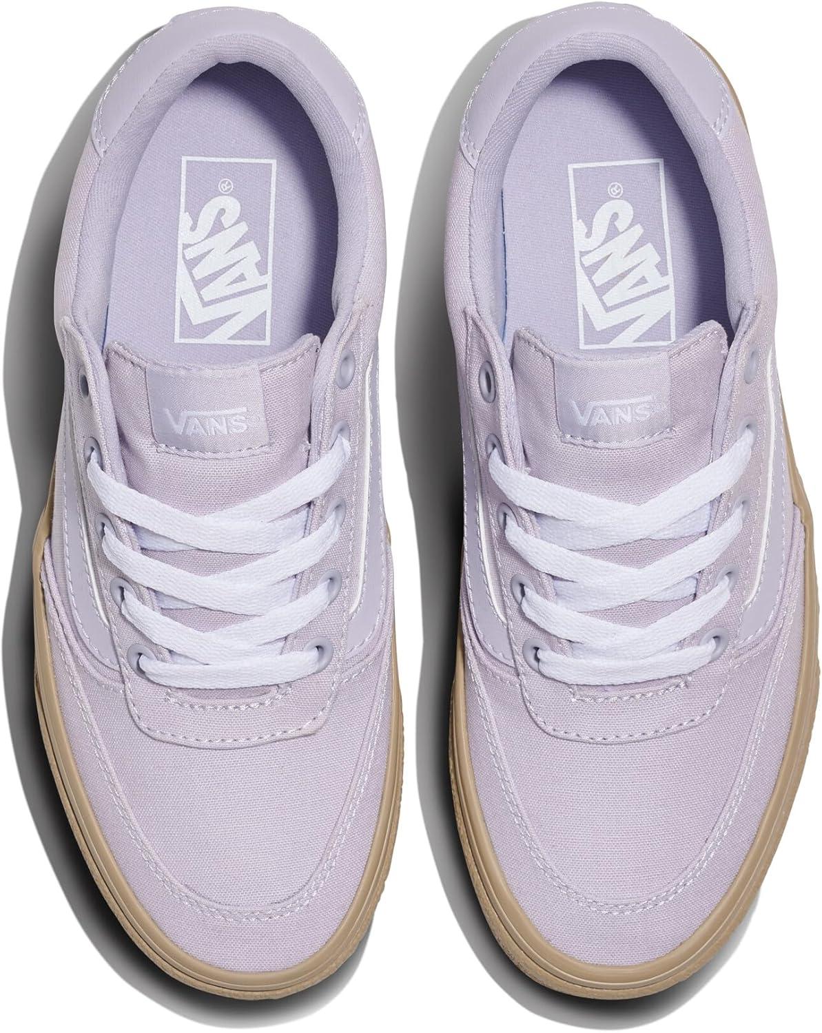 image:imageVans Womens Brooklyn Ls Shoe Lowtop Sneakers for Everyday Wear Walking Work amp FashionCrepe Lilac Mist