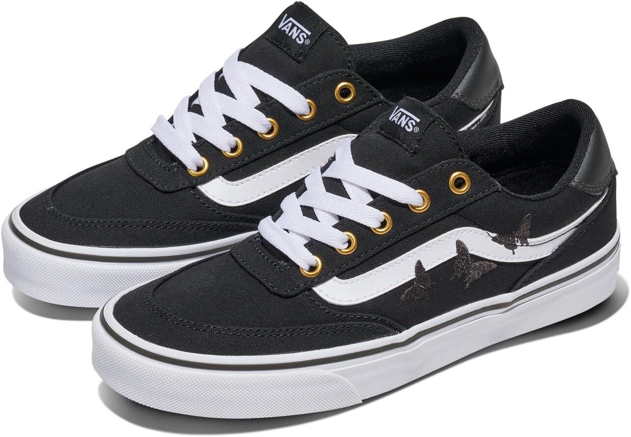 image:imageVans Womens Brooklyn Ls Shoe Lowtop Sneakers for Everyday Wear Walking Work amp FashionMono Embroidery Black