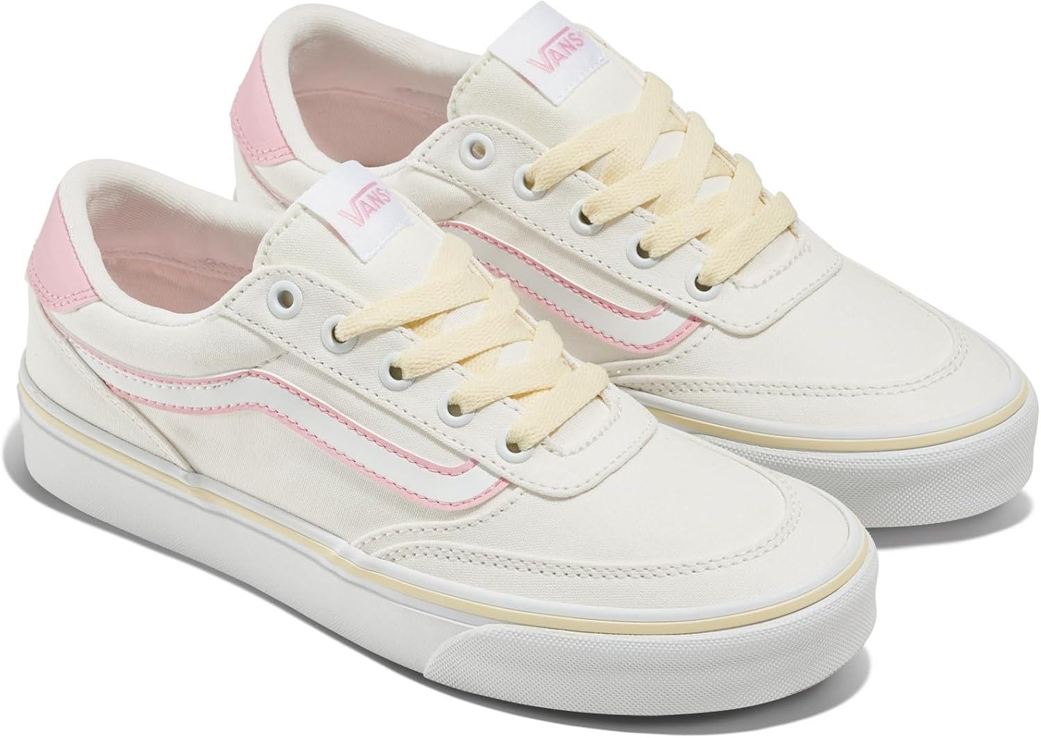 image:imageVans Womens Brooklyn Ls Shoe Lowtop Sneakers for Everyday Wear Walking Work amp FashionPastel Pop Blanc De Blanc