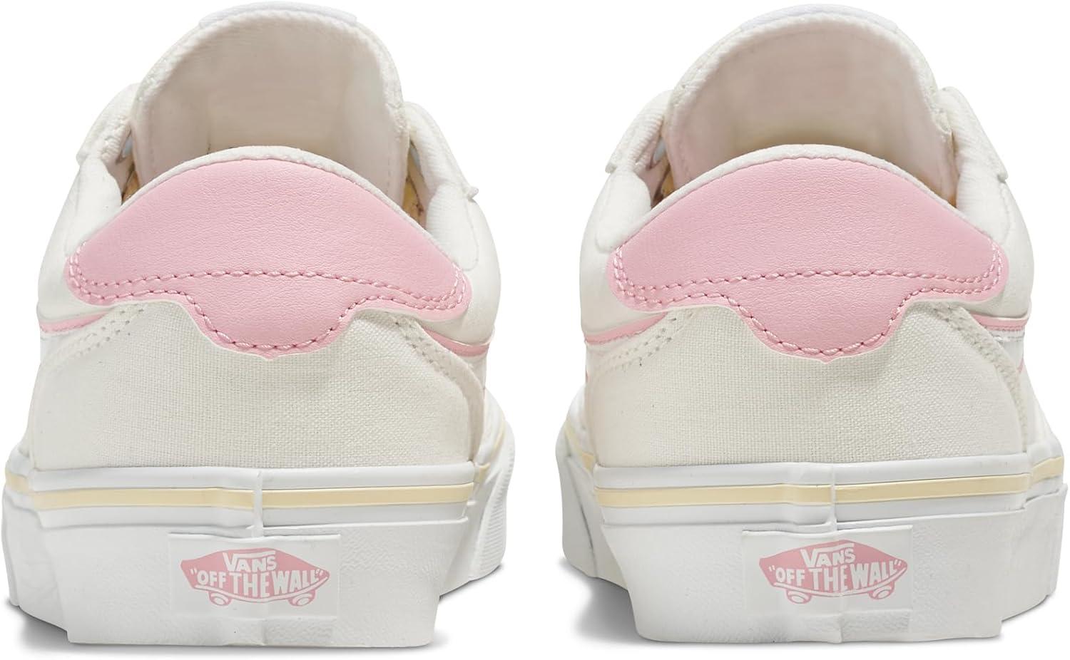image:imageVans Womens Brooklyn Ls Shoe Lowtop Sneakers for Everyday Wear Walking Work amp FashionPastel Pop Blanc De Blanc
